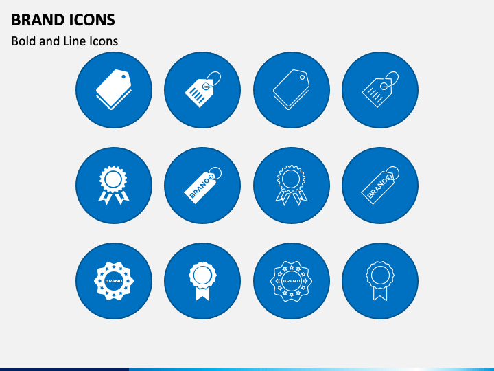 Brand Icons Powerpoint Template Ppt Slides