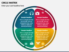 Circle Matrix PPT Slide 1