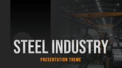 Steel Industry Presentation Theme for PowerPoint and Google Slides ...