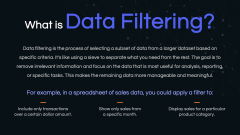 Data Filtering PPT Slide 2
