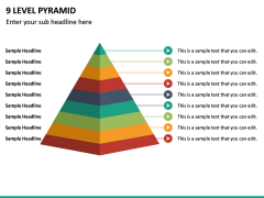 9 Level Pyramid PPT Slide 2