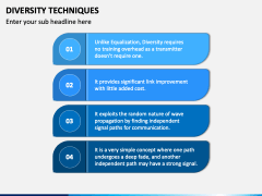 Diversity Techniques PowerPoint Template - PPT Slides