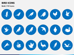 Bird Icons PPT Slide 2