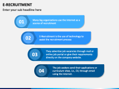 E-recruitment PowerPoint and Google Slides Template - PPT Slides