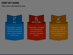 Set Sort Shine Animated Presentation - SketchBubble
