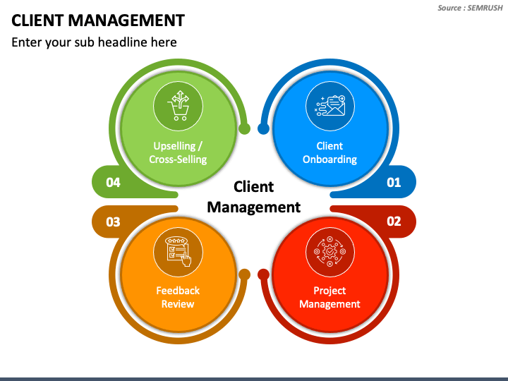 Client Management PPT Slide 1