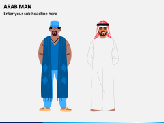 Arab Man PPT Slide 1