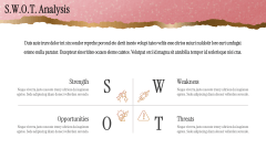 Rose Gold Background Theme PPT Slide 6