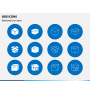 Empty Box Icons PowerPoint Template - PPT Slides | SketchBubble