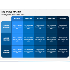 Page 3 - Matrix Table Infographics Templates for PowerPoint and Google ...