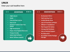 Linux PowerPoint and Google Slides Template - PPT Slides