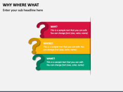 Why Where What PowerPoint and Google Slides Template - PPT Slides