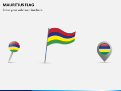 Mauritius Flag PPT Slide 1