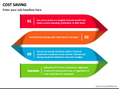 Cost Saving PowerPoint and Google Slides Template - PPT Slides