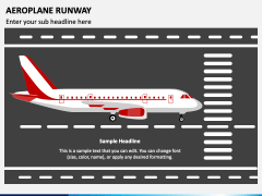 Aeroplane Runway PPT Slide 1