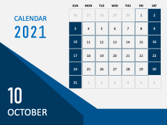 Calendar 2021 Type 5 PPT Slide 11