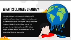 Climate Change Awareness For Schools PPT Slide 2