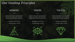 Green Ground Background Theme PPT Slide 4