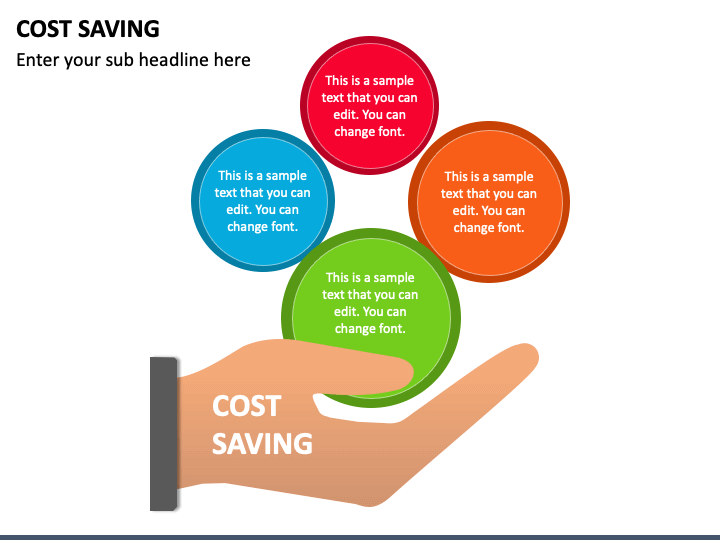 Cost Saving PowerPoint Template PPT Slides