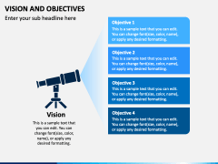 Vision and Objectives PowerPoint Template - PPT Slides
