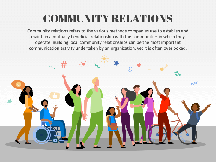 Community Relations PPT Slide 1