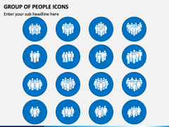 Group of People Icons PPT Slide 2