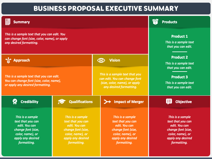 Business Proposal Executive Summary PPT Slide 1