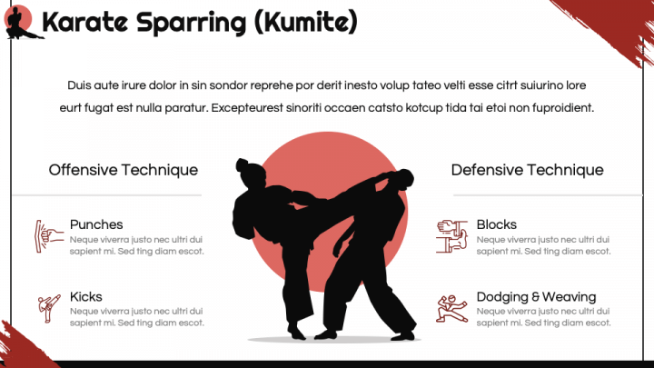 Free - Karate Theme for PowerPoint and Google Slides - PPT Slides