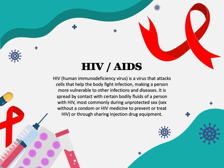 HIV/AIDS PowerPoint Template and Google Slides Theme