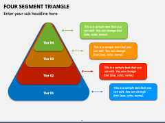 Four Segment Triangle PPT Slide 2