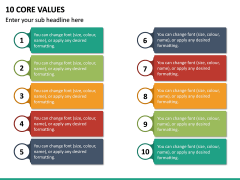 10 Core Values PPT Slide 2