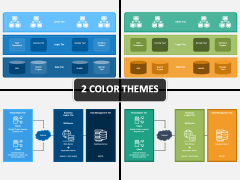 3 Tier Architecture PowerPoint and Google Slides Template - PPT Slides