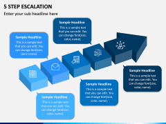 5 Step Escalation PPT Slide 1