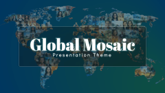 Global Mosaic Theme PPT Slide 1