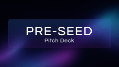 Pre-Seed Pitch Deck PPT Slide 1