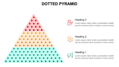 Dotted Pyramid PPT Slide 1