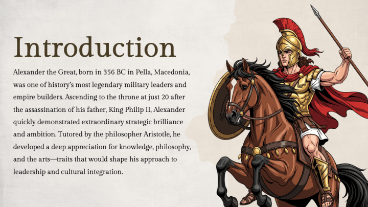 Free - Alexander The Great PowerPoint and Google Slides Template - PPT ...