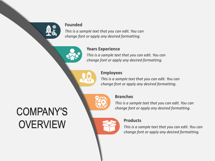 Creative Company Profile PPT Slide 1