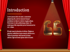 Stage Background Theme PPT Slide 4