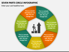 Seven Parts Circle Infographic PPT Slide 1