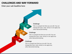 Challenges and Way Forward PowerPoint Template and Google Slides Theme