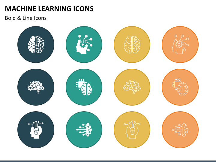 Machine Learning Icons Slide 1