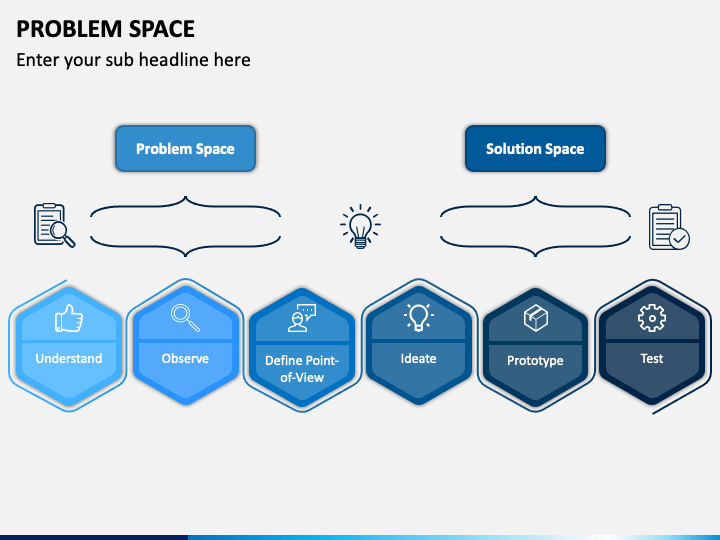 Problem Space PowerPoint Template PPT Slides