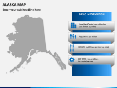 Alaska Map PPT Slide 3