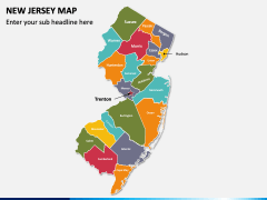 New Jersey Map PPT Slide 3