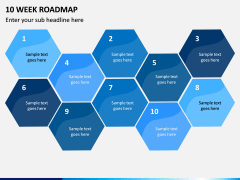 10 Week Roadmap PPT Slide 1