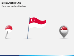 Singapore Flag PPT Slide 1