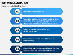 Win Win Negotiation PowerPoint and Google Slides Template - PPT Slides