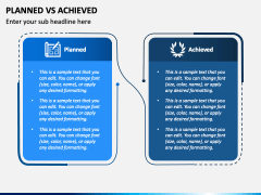 Planned Vs Achieved PPT Slide 4