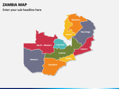 Zambia Map PPT Slide 3